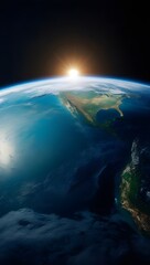 Wall Mural - earth from space