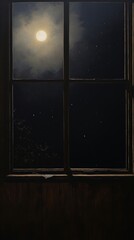 Wall Mural - window night astronomy space.