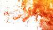 © Relung - Captivating Abstract Swirls of Orange and Yellow Colors Creating a Vivid Artistic Composition