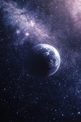 Wall Mural - Vast space filled with stars and nebulae