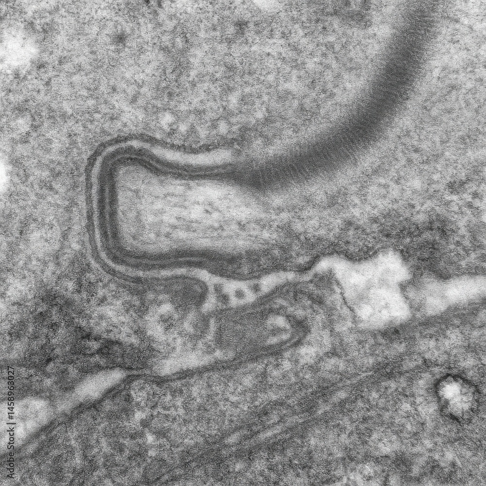 Anura Cell Ultrastructure Under Transmission Electron Microscope Tem
