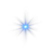 © Orange Sky - A Radiant Glowing Star with a Warm Blue Light Perfectly Designed for Various Digital Creations and Artworks