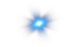 © Orange Sky - A Radiant Glowing Star with a Warm Blue Light Perfectly Designed for Various Digital Creations and Artworks