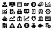 © Miraz10 - Finance icon set featuring economy, money, and fund-related symbols for finance, banking, and investment applications