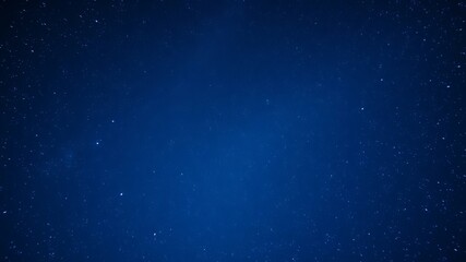 Wall Mural - A deep blue night sky background image features countless twinkling stars scattered across the vast expanse.
