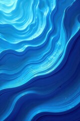 Wall Mural - Abstract swirling blue waves, textured background, calm, backdrop, pastel