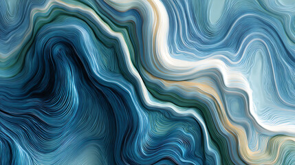 Aufkleber - Abstract texture panorama background as wallpaper liquid organic lines