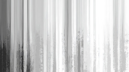 Poster - Abstract white and gray color modern design stripes