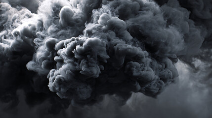 Aufkleber - Black smoke overlay