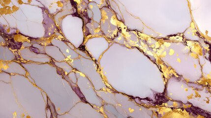 Poster - Luxury gold marble texture background vector, panoramic marbling texture design for banner, invitation, wallpaper, headers, website, print ads, packaging design