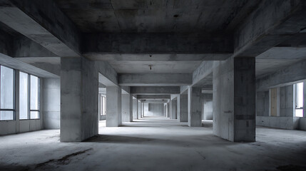 Aufkleber - Limestone and concrete with no interior