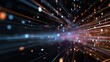 © Naeem - Abstract technology background featuring digital data streams, circuit patterns, and futuristic elements representing innovation, ai, and high-tech connections.