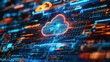 © Lesuna - Abstract Cloud Computing Interface