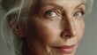 © RizArt - Close-up portrait of a mature woman with natural beauty.