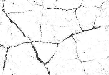 Wall Mural - cracked concrete wall covered texture .dust distress grainy grungy effect background backdrop differ