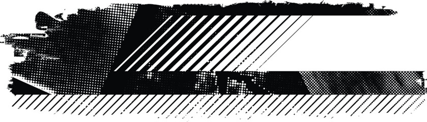 Leinwandbilder - Grunge textured banner with rough edges. Speckled texture. Overlay grunge texture . Simply place texture over any object to create grunge effect . Banner with scratched surface for your design. 