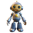 © SHAHRIYAR RASEL - Robot in 3d render for graphic asset web presentation or other Pro PNG on transparent background