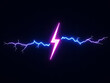 © reinh.art - lightning beat graph