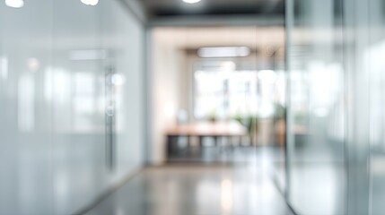 Business meeting space modern office blurred background professional environment contemporary concept