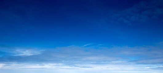 Wall Mural - clouds in the blue sky