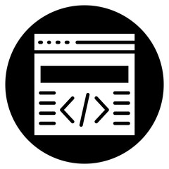 web coding icon