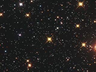 Wall Mural - Stars in deep space