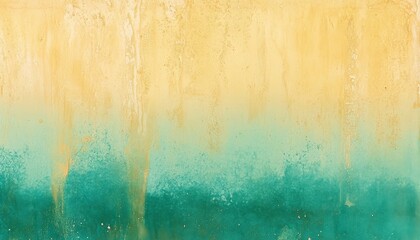 Poster - Abstract Gold and Green Glitter Texture Background with Shimmering Effect Decorative Design Art Element Backdrop Celebration and Modern Wallpaper Design