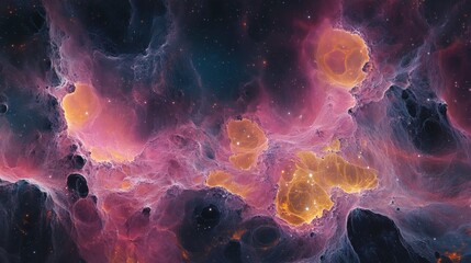 colorful abstract nebulae image