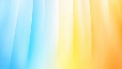 Poster - Soft Gradient Background with Blue Orange and White Colors Smooth Transitions and Abstract Design Ideal for Modern Graphic Projects and Creative Artworks