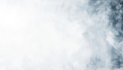 Poster - Subtle Texture on a Distressed White and Gray Wall with Art Grunge Design and Decorative Pattern