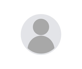 Poster - Default profile picture icon. 

