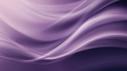 Fototapete - Abstract Purple Wave Background with Soft Light Gradient Texture and Dynamic Curves Perfect for Modern Design and Creative Graphic Elements