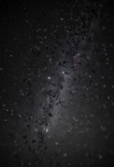 Wall Mural - myriad stars glimmer, inky black backdrop cosmic dust, distant galaxies , distant, cosmos, dust