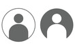 © Hike Studio 2 - User Icon set. person sign. people icon. eps 10.
