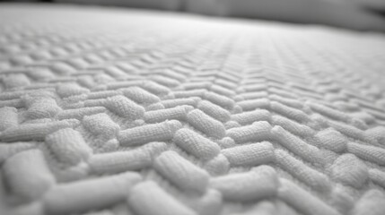 Aufkleber - Monochrome palette presents a subtle chevron motif on a textured gray surface, creating a modern and elegant atmosphere with ample copy space