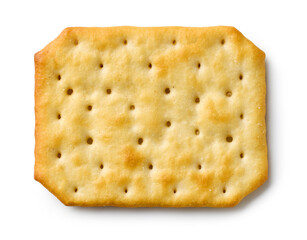 cracker isolated on white background