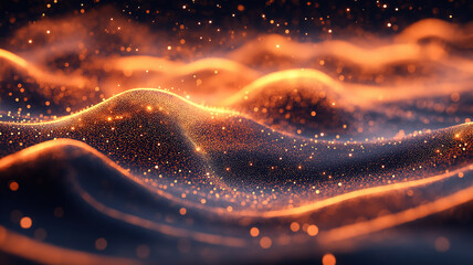 Wall Mural - a mesmerizing cosmic texture on a glowing energy surface, evoking a sense of cosmic power