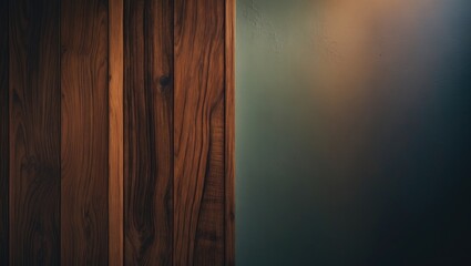 Aufkleber - Macro shot of a wooden textured surface with abstract patterns