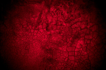 Aufkleber - Old wall texture cement black red  background abstract dark color design are light with white gradient background.