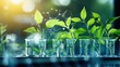 © yasna  - Plant Growth Analysis: Exploring the Synergies between Nature and Science in Laboratory Settings