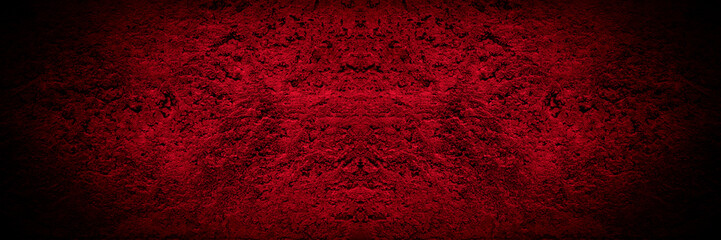 Aufkleber - Old wall texture cement black red  background abstract dark color design are light with white gradient background.