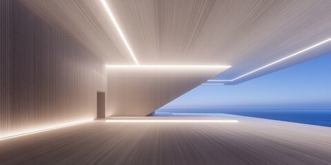Wall Mural - Modern Coastal Pavilion