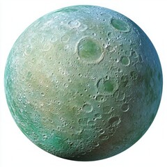 Wall Mural - Detailed Image Of A Simulated Moon Surface