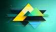 © armaya - Abstract geometric shapes in vibrant colors (3)