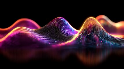 Abstract data waves (13)