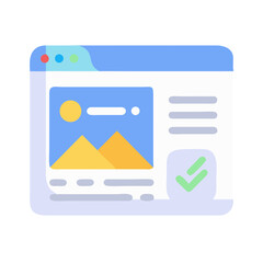 Leinwandbilder - Photo Editing Software Interface Icon Representing Image Enhancement and Digital Retouching