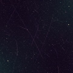 Wall Mural - dramatic starry night sky scene with streaks of light and dark hues