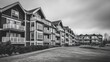 © ahmad - Modern Apartments, Cloudy Day, Green Lawn, Residential Complex, Real Estate