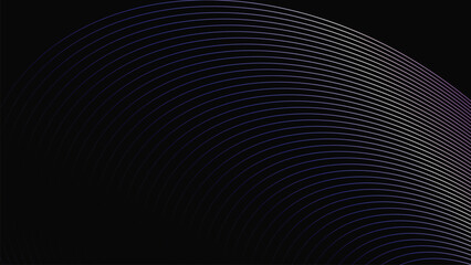 Wall Mural - abstract line gradient background vector. illustration with vibrant perspective line wave in motion.
