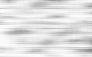 Poster - Liner effect abstract halftone background. Grunge dotted texture. Vector illustration.